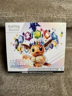 Pokemon Prismatic Evolution EMPTY ETB Elite Trainer Box *No Packs* - Image 2