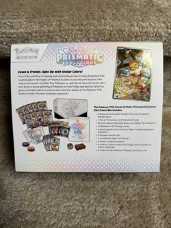 Pokemon Prismatic Evolution EMPTY ETB Elite Trainer Box *No Packs* - Image 3