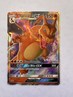 Charizard GX SM211 Promo NM Pokemon Sun & Moon Black Star 2019 SM - Image 1