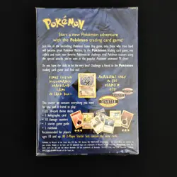 1999 Pokemon Base Set 2-Player Starter Set Theme Deck Factory Sealed WOTC Rare - Image 2