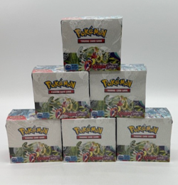 Pokemon Scarlet & Violet SV01 Base Set Lot of 6 SEALED Booster Boxes EN - Image 1