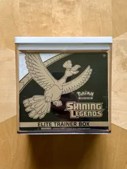 POKEMON ELITE TRAINER BOX SHINING LEGENDS ETB - NEW - SEALED WITH CASE - Image 1