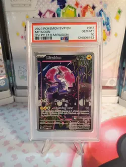 Miraidon 13 Scarlet & Violet Black Star Promo Pokemon TCG PSA 10 Gem Mint - Image 1
