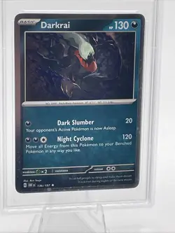 2023 Darkrai Obsidian Flames Triple Whammy Tins Cosmos Holo #136 - Image 5