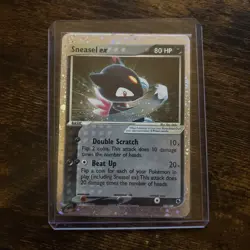 Pokemon TCG Sneasel EX 103/109 EX Ruby & Sapphire 2003 Ultra Rare Holo - Image 1