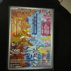 Pokemon TCG Deerling 165/162 Temporal Forces - Holo, Illustration Rare, Full Art - Image 2