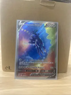 Origin Forme Dialga v 177/189 Pokemon Astral Radiance NM - Image 1