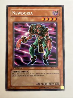 YUGIOH Newdoria - PGD-057 - Rare - 1st Edition - MP - Image 1