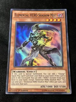 Elemental Hero Shadow Mist LEHD-ENA15 Common 1st Edition - Image 1