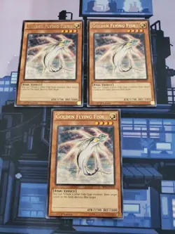 Yugioh - Golden Flying Fish BP03-EN040 NM 1st ed Rare x3 - Image 1