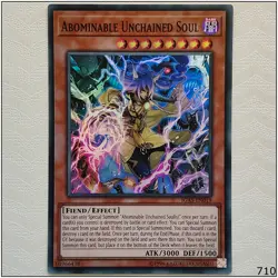 Abominable Unchained Soul - IGAS-EN019 - Super Rare 1st Edition Yugioh - Image 1
