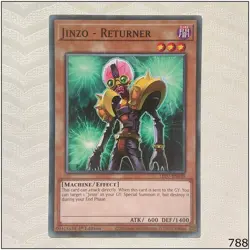 Jinzo - Returner - LED7-EN039 - Common 1st Edition Yugioh - Image 1
