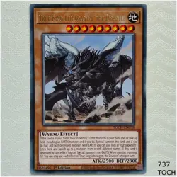 True King Lithosagym, the Disaster - TOCH-EN038 - Rare 1st Edition Yugioh - Image 1
