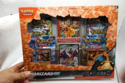 Charizard EX Premium Collection Featuring Exclusive Pokemon PROMO & Card Packs - Image 1