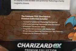 Charizard EX Premium Collection Featuring Exclusive Pokemon PROMO & Card Packs - Image 2