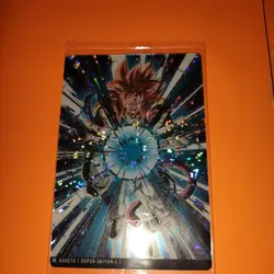 Dragon Ball Trading Card Gogeta Super Saiyan 4 Big Bang Attack SEC - Image 1