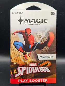 MTG: Magic The Gathering Marvel Spider-Man Play Sleeved Booster Pack - Image 1