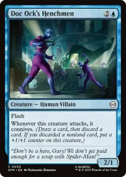 Doc Ock's Henchmen Light Play, English Magic the Gathering MTG Marvel's Spider-M - Image 1