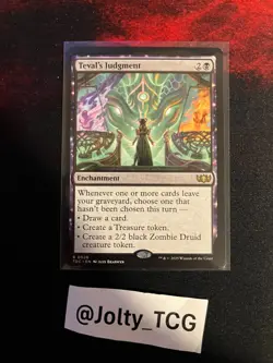 Teval's Judgment Near Mint, English Tarkir: Dragonstorm Commander MTG Magic - Image 1