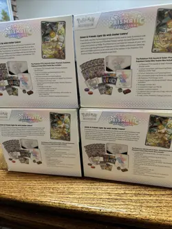 EMPTY Pokemon TCG Prismatic Evolution Pokemon Center Elite Trainer Box CASE - Image 5