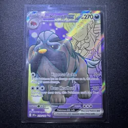 2025 POKEMON Arven’s Mabosstiff Ex 218/182 Destined Rivals Full Art Ultra Rare - Image 1