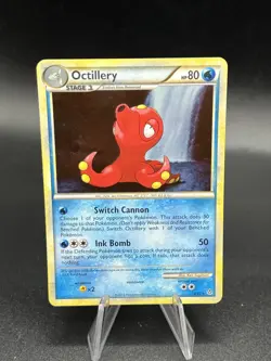 Pokemon Card: Octillery HOLO 6/95 HGSS Unleashed Set Rare! LP+ AM3 - Image 1