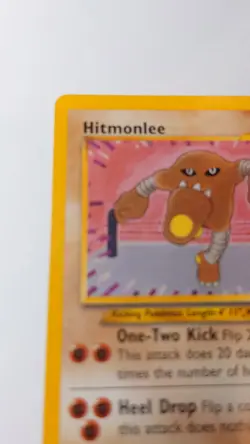 Hitmonlee 42/105 Neo Destiny Regular Pokemon TCG Vintage WOTC LP - Image 2