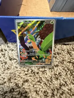 Pokemon TCG Tropius 195/193 Paldea Evolved Illustration Rare NM - Image 1