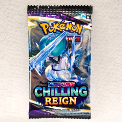 POKEMON TCG Sword & Shield Chilling Reign Booster Pack (9 cards) - Image 2