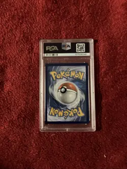 2021 POKEMON SWORD & SHIELD FUSION STRIKE #245/264 FULL ART CELEBI V PSA 9 - Image 2