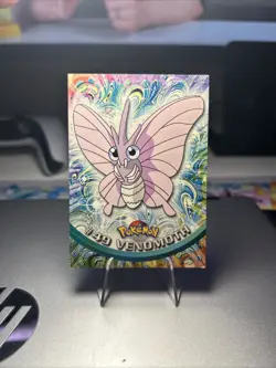 #49 Venomoth Topps Pokemon Non Holo Red Logo Tv Animated Series - Image 1