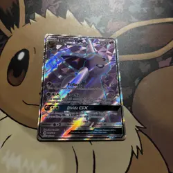 Espeon GX 140/149 Sun & Moon Base Full Art Ultra Rare Holo Pokemon Card - Image 1