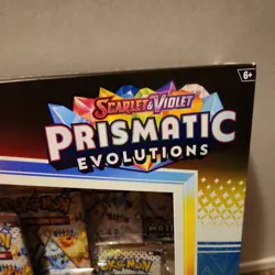 Pokemon TCG Prismatic Evolutions Lucario Ex + Tyranitar Ex Premium Collection - Image 1