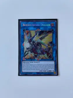 Yugioh Borrelsword Dragon (Secret Rare) CYHO-EN034 1st Edition NM - Image 1