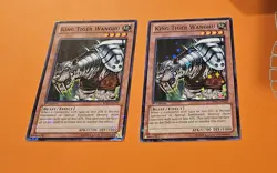 Yugioh King Tiger Wanghu X2 Starfoil Rare 1st Edition BP01-EN129 Near Mint! - Image 1