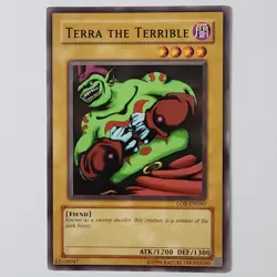 Terra the Terrible - LOB-EN080 - LP - Common - Unlimited - Yugioh Worldwide Eng - Image 1