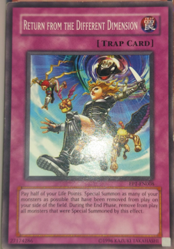 Yugioh Return from the Other Dimension EP1-EN008 Trading Card Game TCG - Image 1