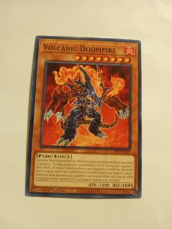 Yugioh Volcanic Doomfire Ld10-en029 CommonLegendary Duelist Soulburning Volcano - Image 1