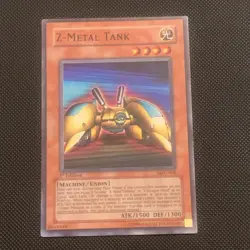 YuGiOh Z-Metal Tank MFC-006 1st Edition Magician's Force Super Rare LP - Image 1