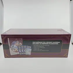 Pokemon TCG 2025 Holiday Calendar Box - 8 Foil Promo Cards, 6 Booster Packs, Etc - Image 2