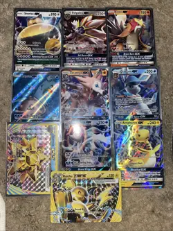 Pokemon TCG Lot of 10 GX/BREAK Cards Near Mint Condition - Image 2