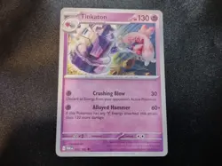 Tinkaton 085/182 INSUFFICIENT INK ERROR Uncommon Pokemon Card - Image 1