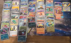 Lot Of 158 Pokemon Cards, Surging Sparks, Destined Rivals - Image 1