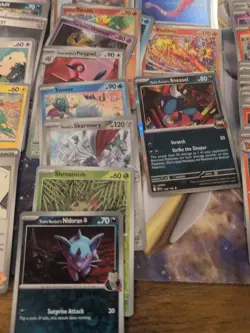 Lot Of 158 Pokemon Cards, Surging Sparks, Destined Rivals - Image 5