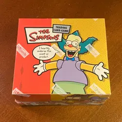 The Simpsons Booster Box Factory Sealed Wizards Of The Coast Trading Card Game - Image 1