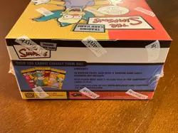 The Simpsons Booster Box Factory Sealed Wizards Of The Coast Trading Card Game - Image 4