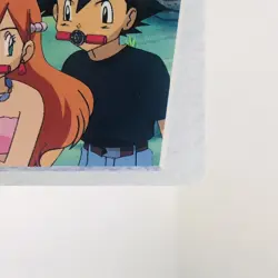 Pokemon Card Brock Misty Ash No.123 Anime Collection Carddass 1998 Bandai - Image 5