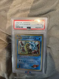1998 Japanese Gym Heroes Misty's Garydos Vintage Pokemon Card - Image 1