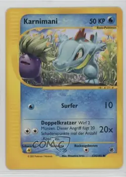 Totodile Pokemon e-Card Series Expedition #134 2002 - Image 1