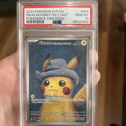 Pikachu with Grey Felt Hat 085 Sv: Scarlet & Violet Promo Cards Regular - Image 1
